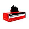 Black Heavy-Duty Nitrile Disposable Gloves Large Size 8 (Box of 100)