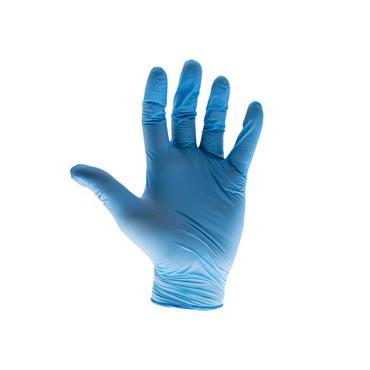 Blue Nitrile Disposable Gloves Large (Box of 100)