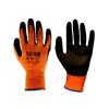 Hi-Vis Orange Foam Latex Coated Gloves - M (Size 8)