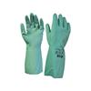 Nitrile Gauntlets with Flock Lining Large (Size 9)