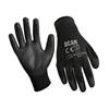 Black PU Coated Gloves - M (Size 8) (240 Pairs)
