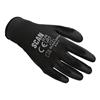 Black PU Coated Gloves - L (Size 9) (240 Pairs)