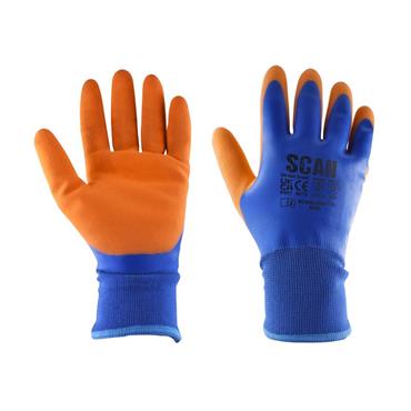 Thermal Waterproof Latex Coated Gloves - XXL (Size 11)