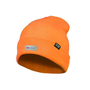 Hi-Vis Beanie Hat Orange