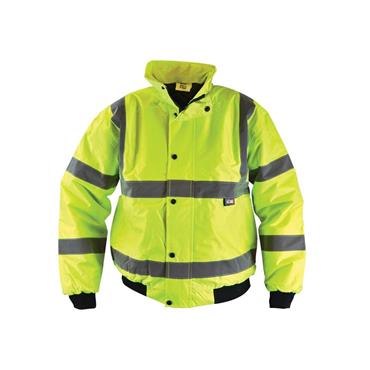 Hi-Vis Yellow Bomber Jacket - XL (48in)