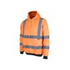 Hi-Vis Hoodie Orange - L
