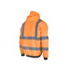 Hi-Vis Hoodie Orange - M