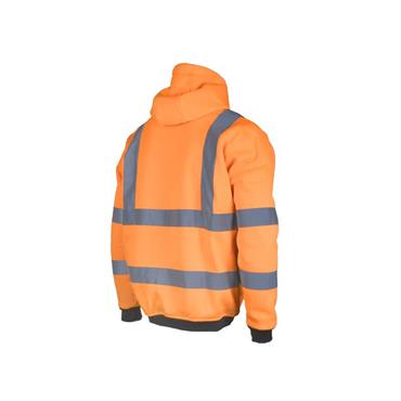 Hi-Vis Hoodie Orange - XXL