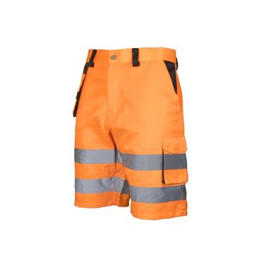 Hi-Vis Holster Shorts Orange - W32-33in