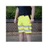 Hi-Vis Holster Shorts Yellow - W32-33in