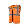 Hi-Vis Utility Waistcoat Orange - M (41in)