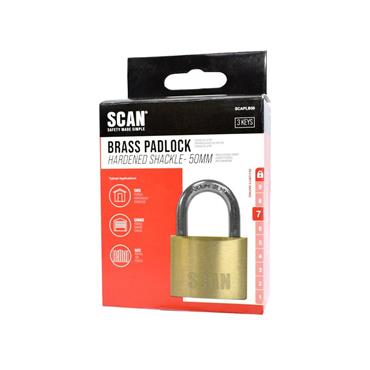 Brass Padlock 50mm
