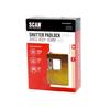Brass Shutter Padlock 60mm