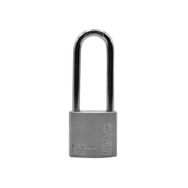 Stainless Steel Padlock 32mm Long Shackle