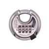 Stainless Steel Disk Type Combination Padlock 70mm