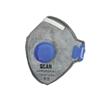 Fold Flat Disposable Odour Mask Valved FFP2 Protection (Pack 3)