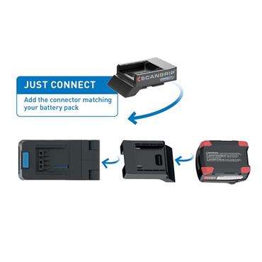 DUO CONNECT Compact Floodlight 18V Bare Unit