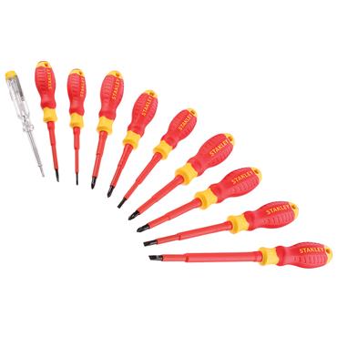 FatMaxÂ® VDE Insulated Screwdriver Set, 10 Piece