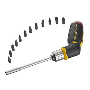 FatMaxÂ® Pistol Grip Ratchet 12 Bits