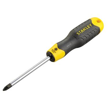 Cushion Grip Screwdriver Pozidriv Tip PZ2 x 100mm