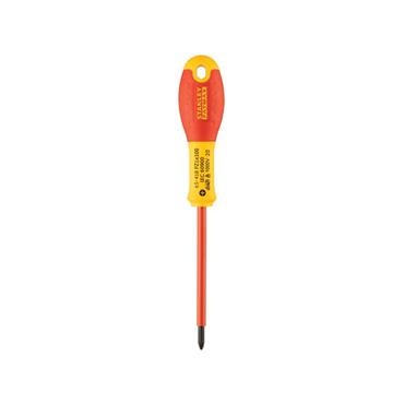 FatMaxÂ® VDE Insulated Screwdriver Pozidriv Tip PZ1 x 100mm