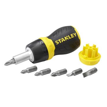 STANLEY RATCHET SCREWDRIVER C/W BITS