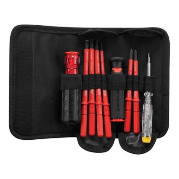 VDE Multi-Bit Screwdriver Set, 10 Piece