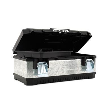 Galvanised Metal Toolbox 50cm (20in)