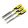 DYNAGRIPâ„¢ Bevel Edge Chisel with Strike Cap Set, 3 Piece