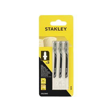 HCS Curved Wood T-Shank Jigsaw Blade (Pack 3)