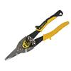 Yellow Aviation Snips & Holster Straight Cut 250mm (10in)