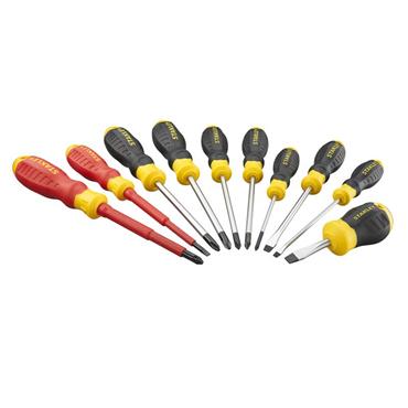 Mixed Screwdriver Set in Wallet, 10 Piece