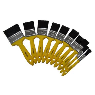 Hobby Paint Brush Set of 10 12(2) 25(2) 38(3) 50(2) & 75mm