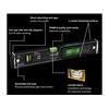 TECH Dark Shadow Digital Spirit Level 40cm