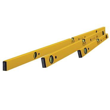 70-2 Double Plumb Spirit Level Pack 60cm, 120cm & 180cm