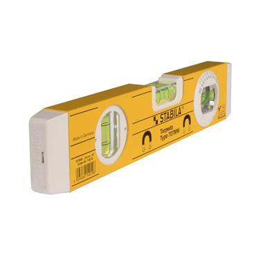 70TMW Torpedo Level 26cm Magnetic Base & Rotatable Angle Vial