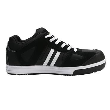 Cody Safety Trainers Black/White Stripe UK 6 EUR 40