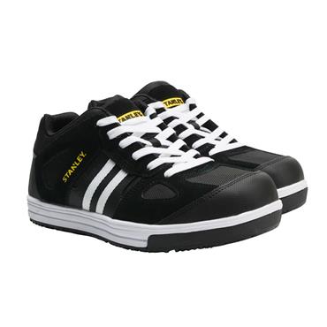Cody Safety Trainers Black/White Stripe UK 6 EUR 40