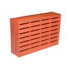Louvred Airbrick Vent, Terracotta 9 x 6in