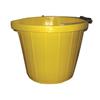 Heavy-Duty Bucket,Yellow 3 Gallon