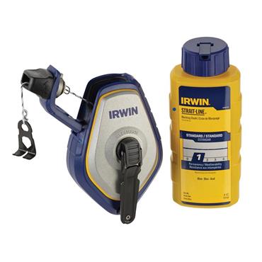 STRAIT-LINEÂ® Speedlineâ„¢ PRO Reel with Blue Chalk 30m/100ft