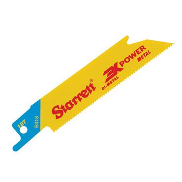 B418-5 Bi-Metal Reciprocating Blade, Metal Straight 100mm 18 TPI (Pack 5)