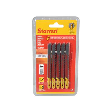 BU310T-5 Wood Cutting Jigsaw Blades Pack of 5