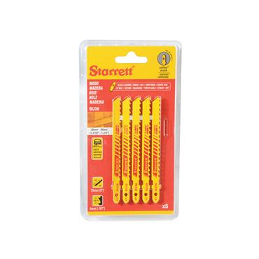 BU36-5 Wood Cutting Jigsaw Blades Pack of 5