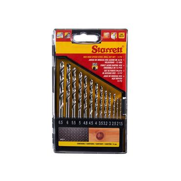 HSS Split Point Drill Bit Set, 13 Piece