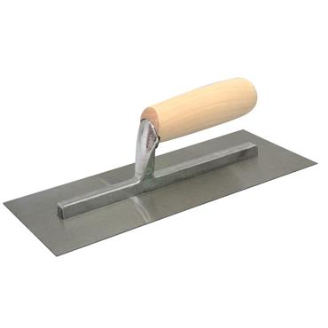 Plastering Trowel Wooden Handle 11 x 4.3/4in