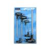 Metric T-Handle Hex Key Set, 6 Piece