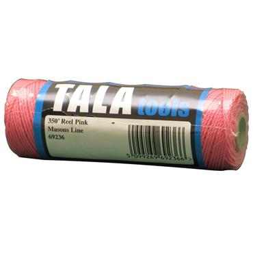 Braided Mason's Line Pink 106m (350ft)