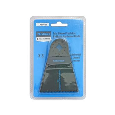 Multi-Tool Japanese Bi-Metal Wood Blade 69mm (Pack 3)