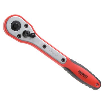 Quick-Release Reversible Ratchet 45 Tooth Fibre Handle - 1/2in Drive